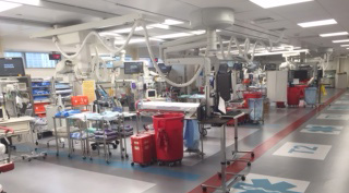 trauma bay cpe center resuscitation five unit